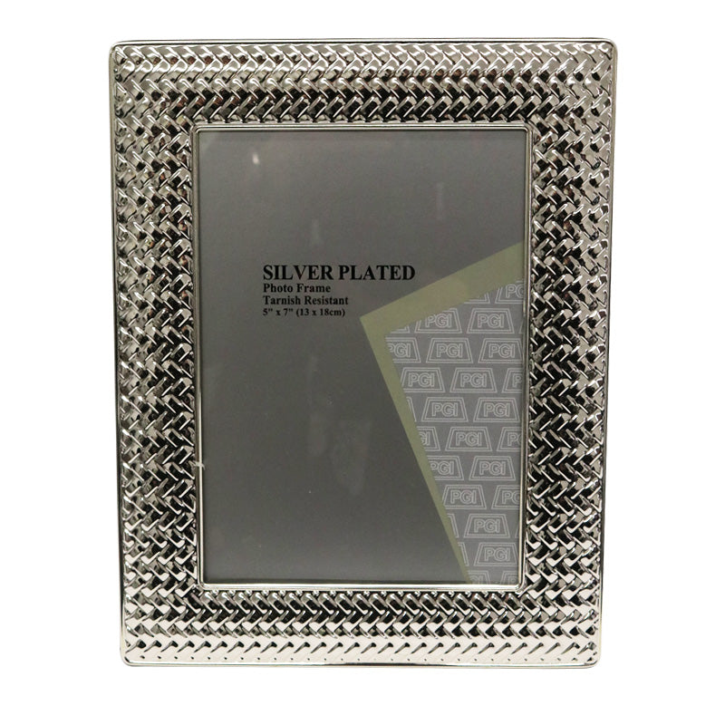 Picture Frame Style 9 Silver 5×7″