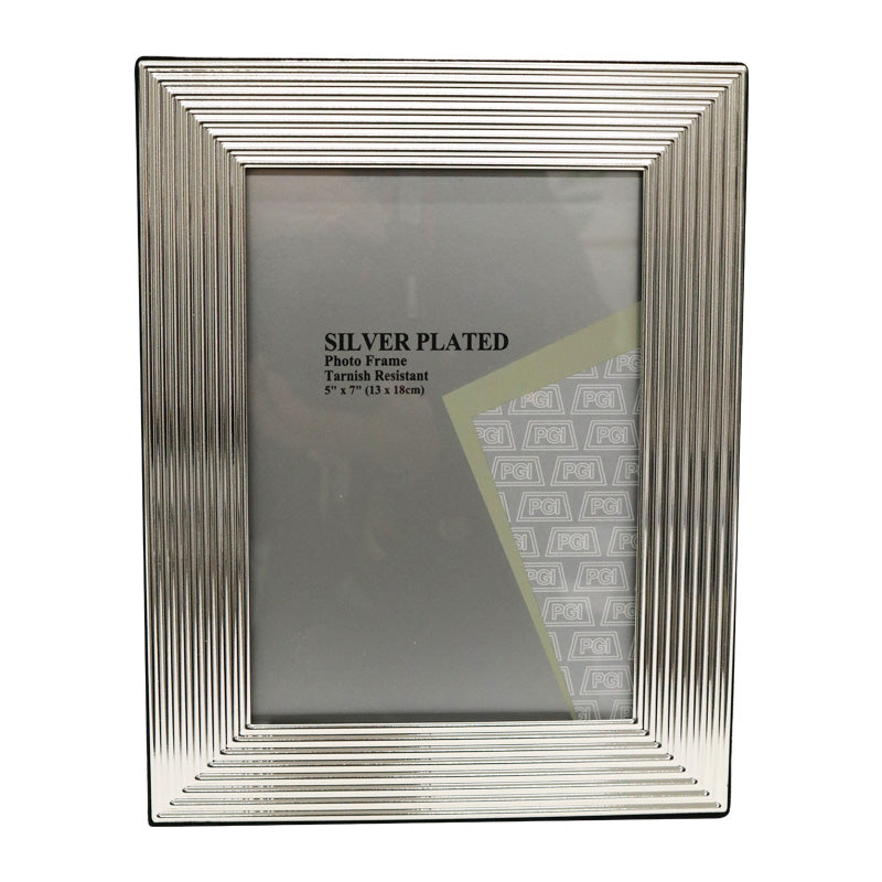 Picture Frame Style 10 Silver 5×7″
