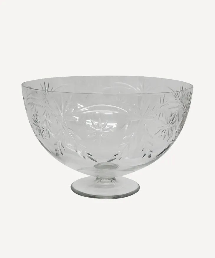 Vintage Cut Glass Bowl