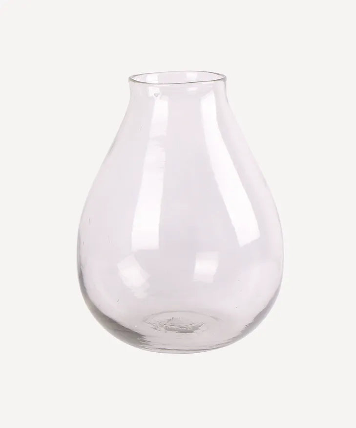 Rounded Hand Blown Vase
