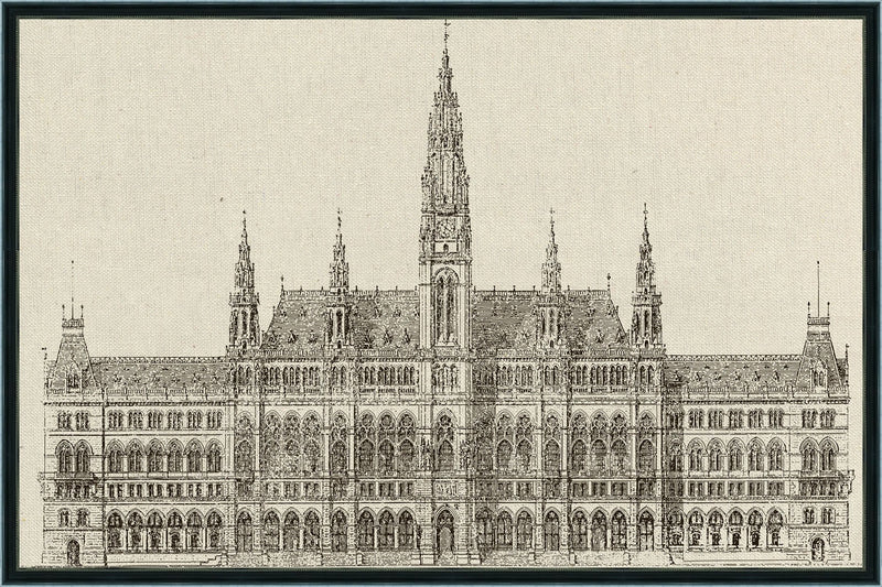 Vienna City Hall Print
