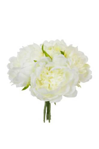 Mini Peony Bouquet White