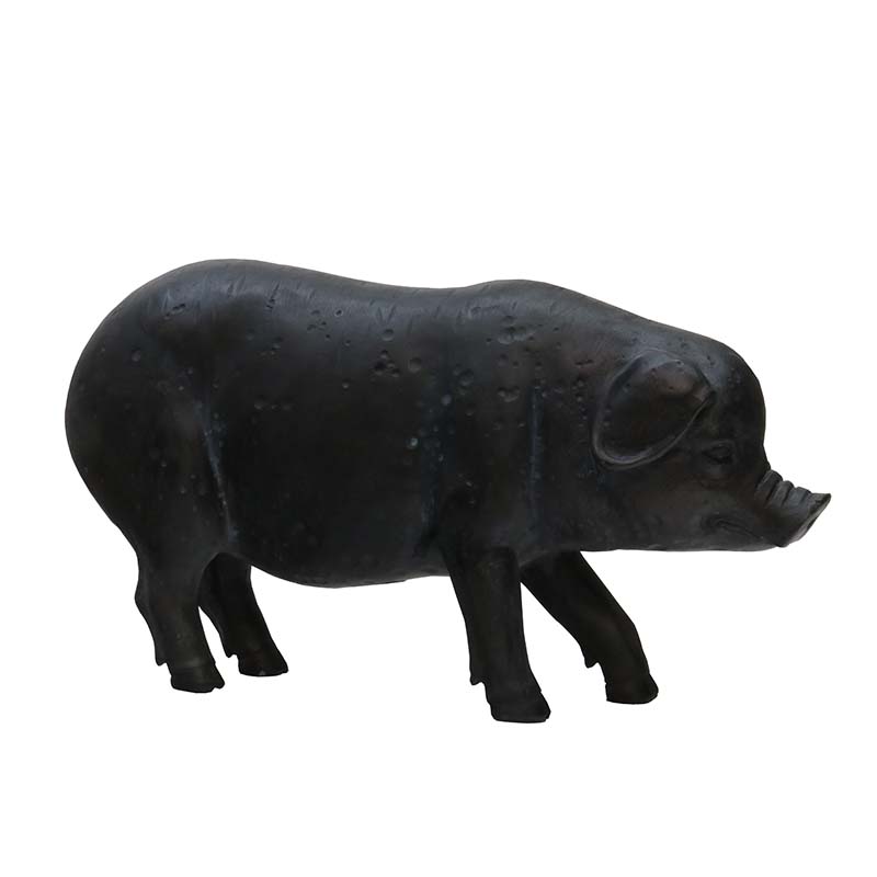 Black Resin Pig