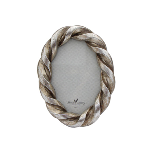 Rope Oval Frame 4x6"