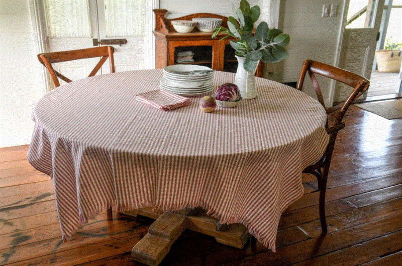 Gingham Tablecloth 140x240cm