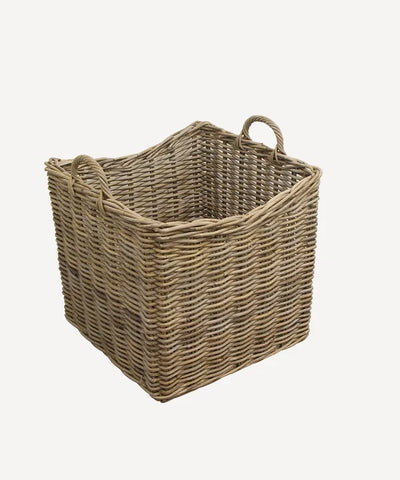 Grove Square Planter Basket with Handles