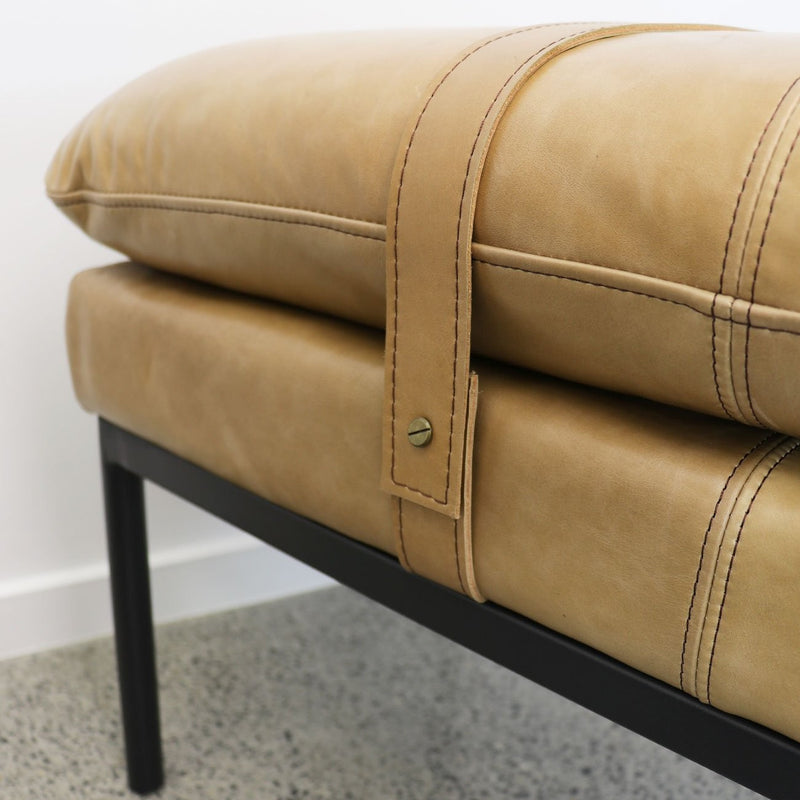 Baxter Leather Ottoman/Bench