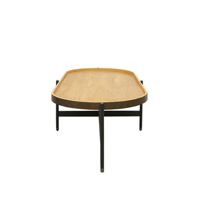Haywood Oval Coffee Table Light Ash