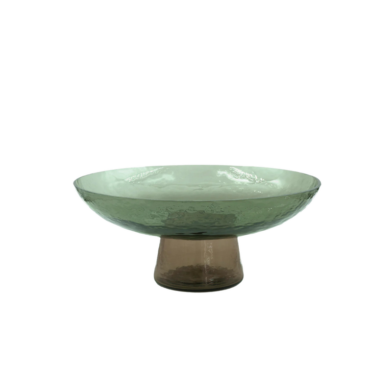Pedestal Bowl Fern/Bronze