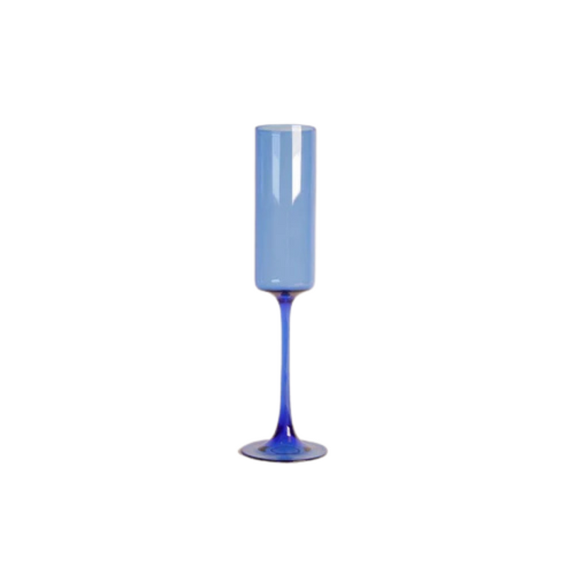Champagne Flute - Blue (4 Set)