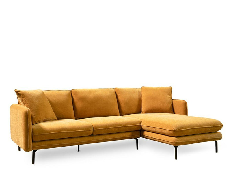 Modena Corner Sofa ~ Mustard