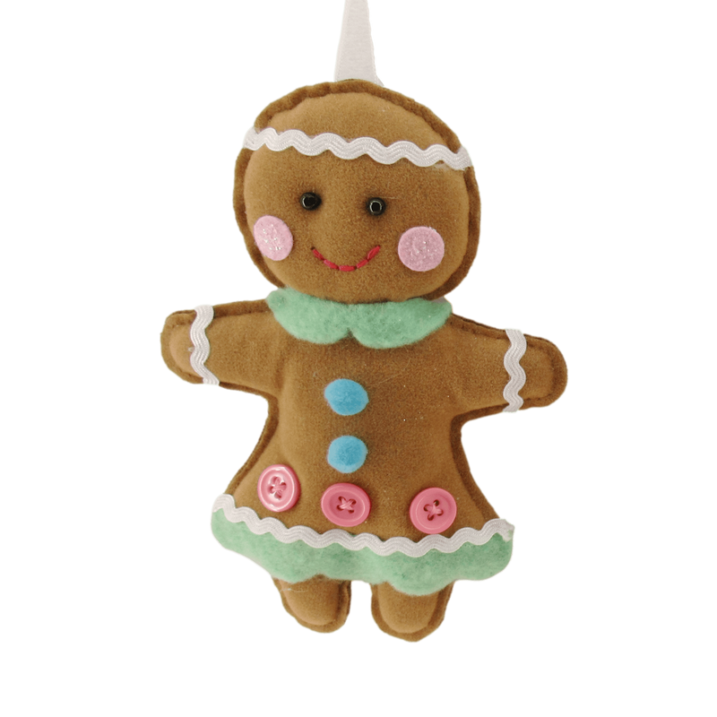 Felt Gingerbread Girl