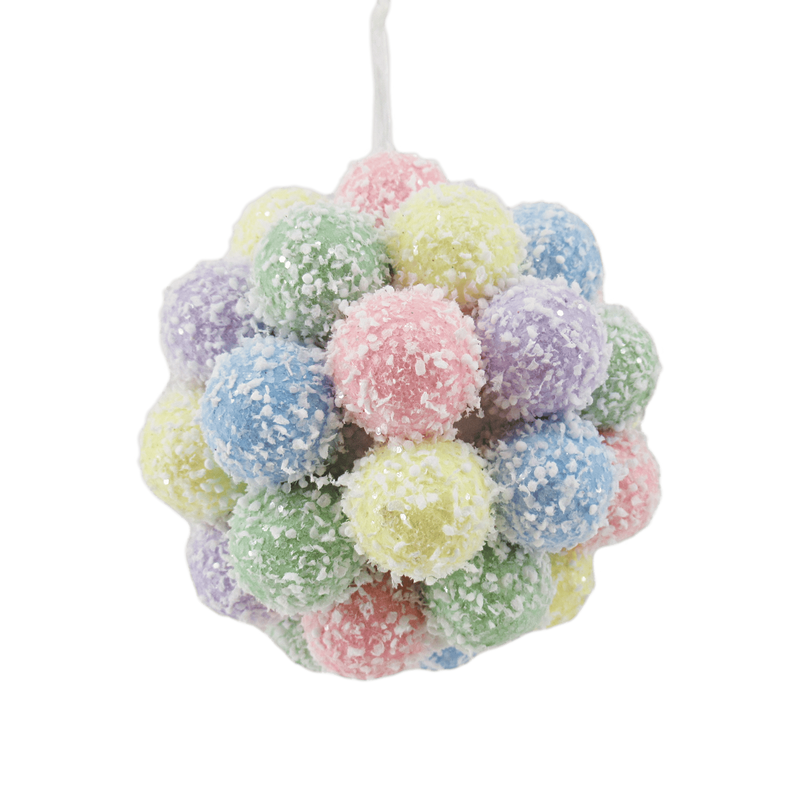Sugar Dusted Pom Pom Ball