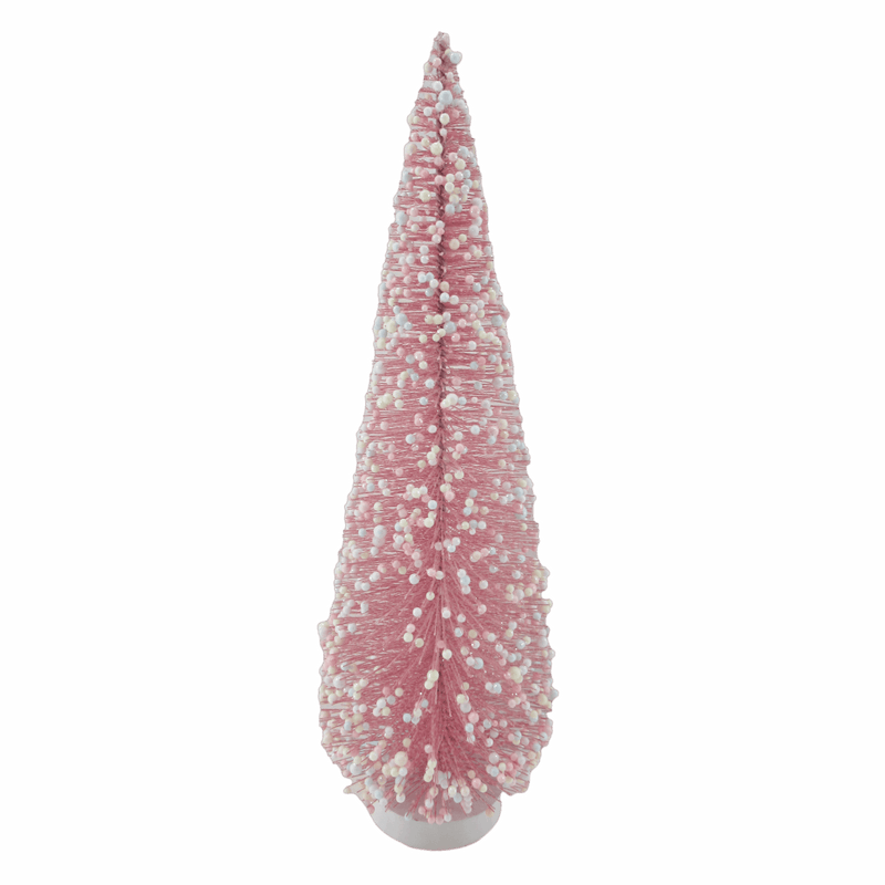 Pink Sisial Tree With Coloured Beads