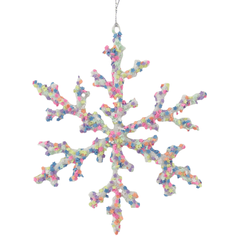 Candy Sprinkle Snowflake