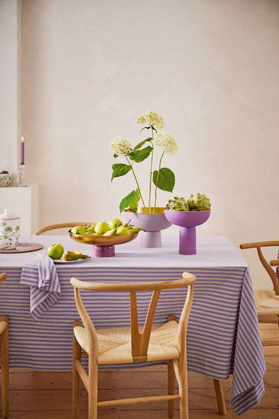 High Tray Metal Matt Lilac 23x24cm