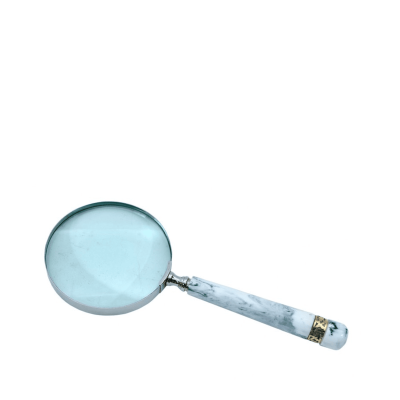 Magnifier Resin  Handle & Nickle Finish