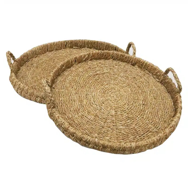 Seagrass Trays Round Natural