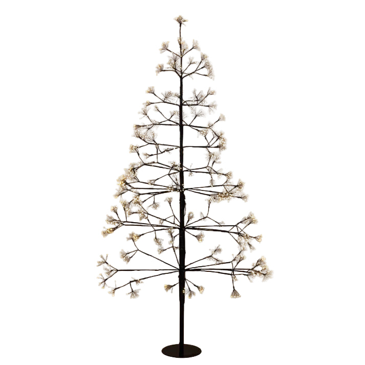 Black Frankfurt Starburst LED Tree 150cm