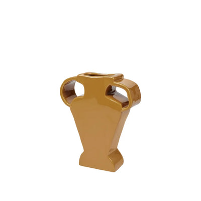 BROSTE Vase Etta Double-Handled - Cinnamon Sand