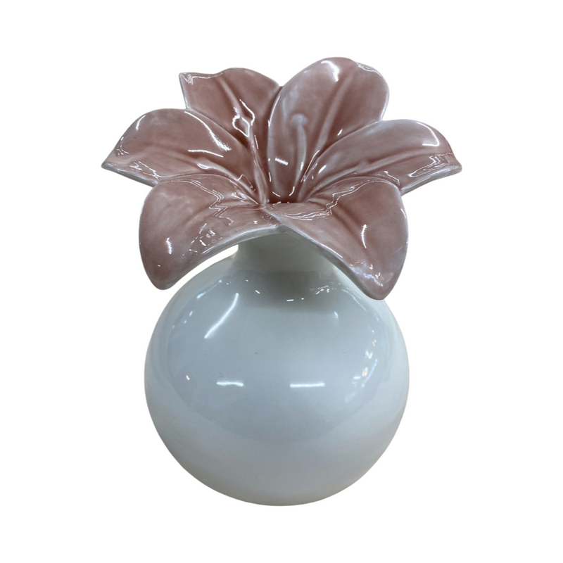 Ceramic Flower Vase Pink