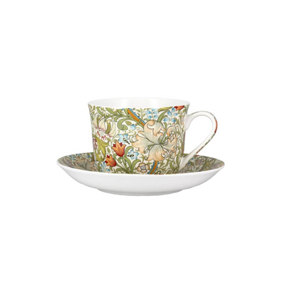 Breakfast Cup & Saucer Golden Lily