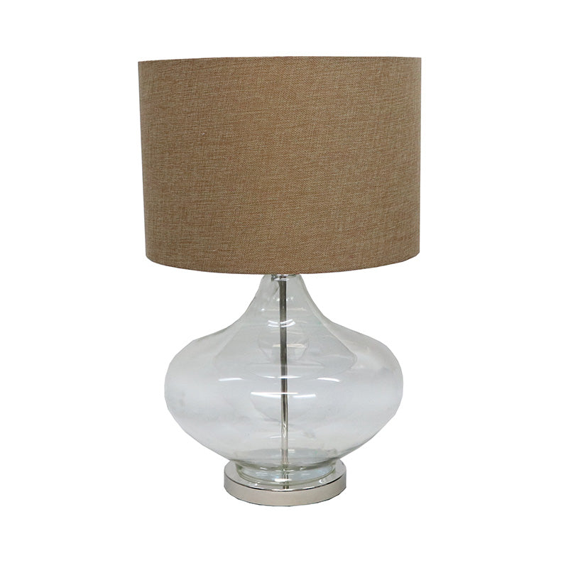 Miller Table Lamp + Linen  Shade
