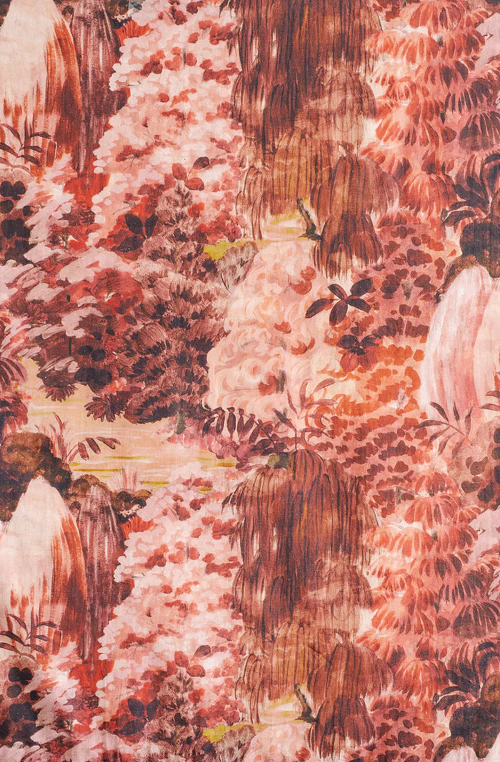 Floresta Merlot Tablecloth