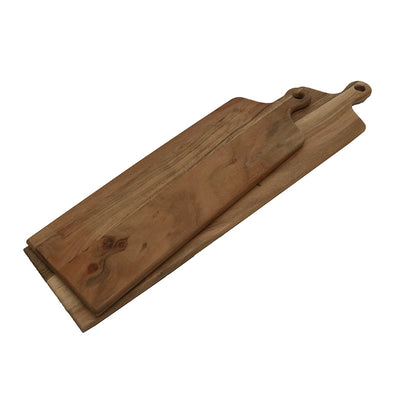 Wooden Platter Long