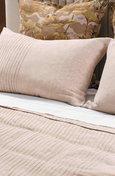 Kaiyu Pink Clay Bedspread