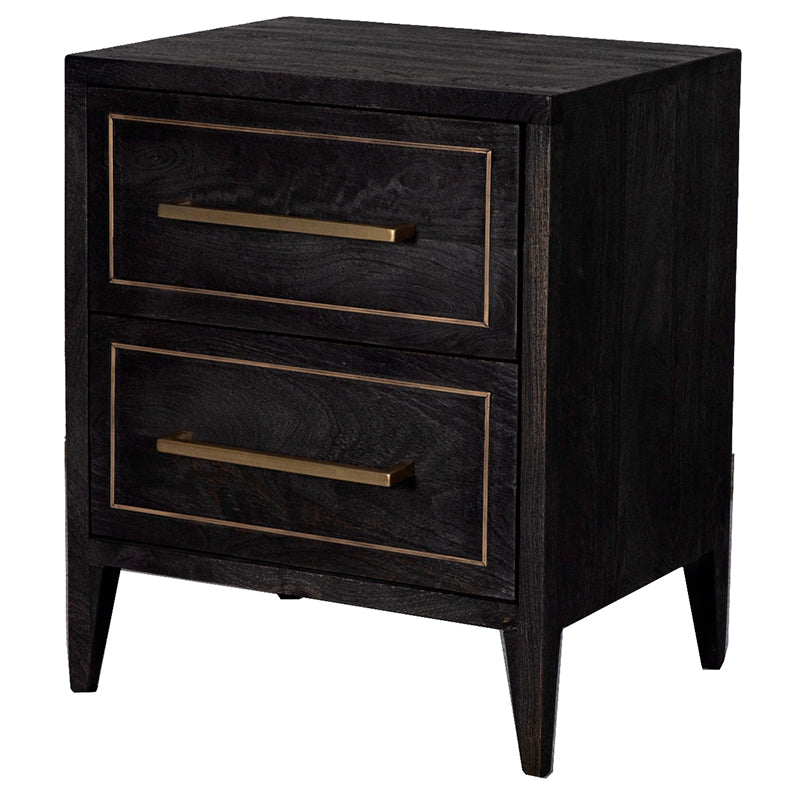 Petra Bedside Black