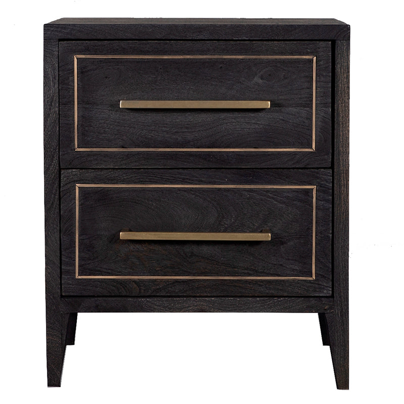 Petra Bedside Black