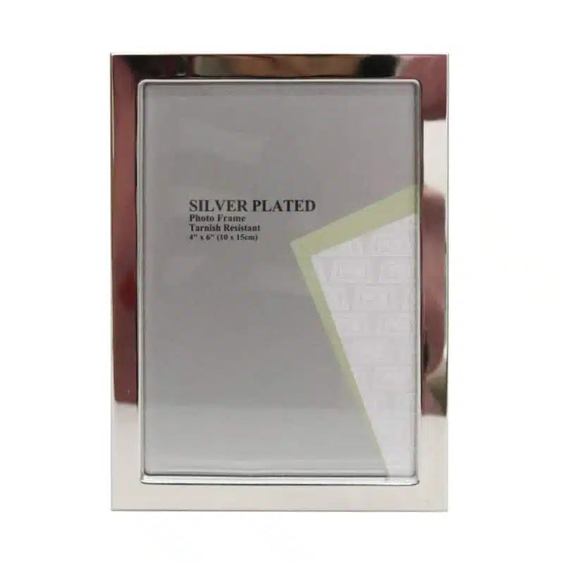 Picture Frame Style 14 Silver 6×4″