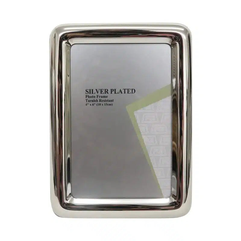Picture Frame Style 12 Silver 6×4″