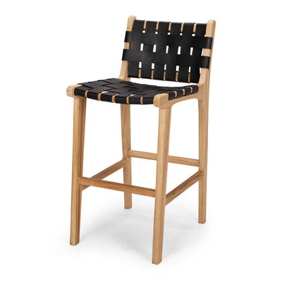 Indo Woven Highback Barstool