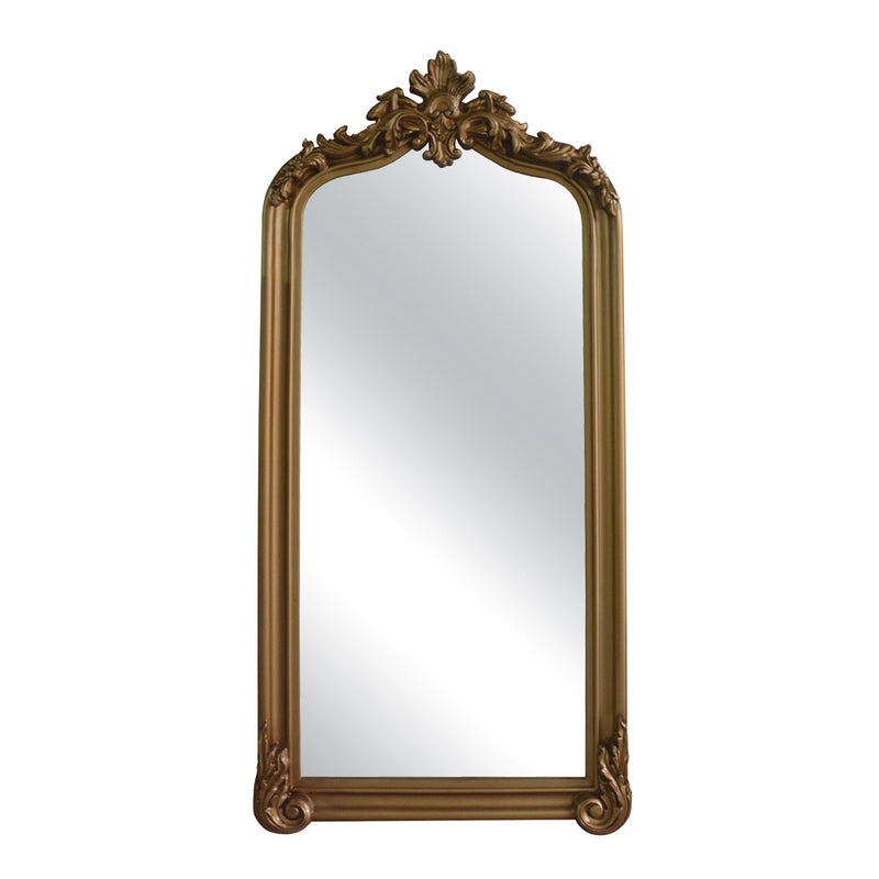 Ornate Mirror Antique Gold