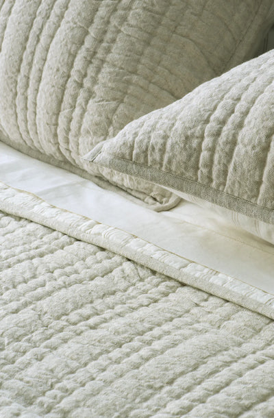 Ricamo Oatmeal Bedspread