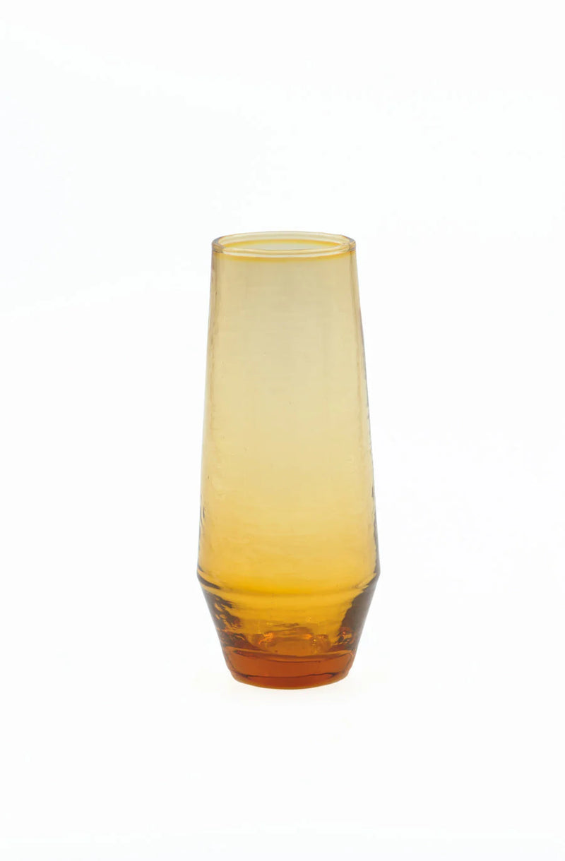 Stemless Champagne Flute Amber (4 Set)