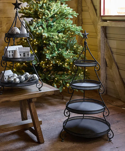Tiered Christmas Stand
