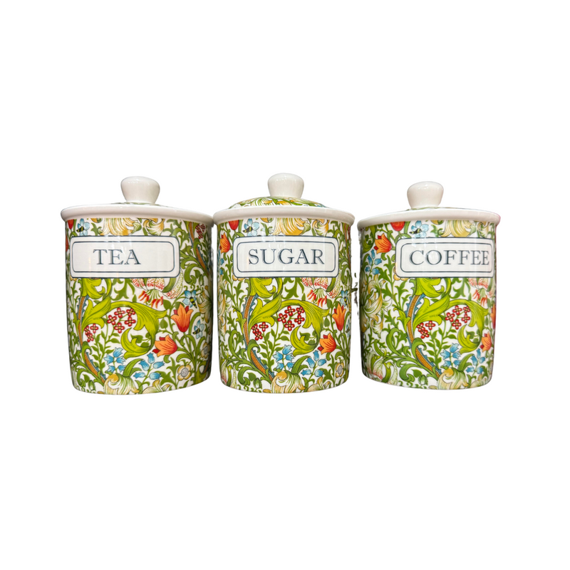 Golden Lily Cannisters