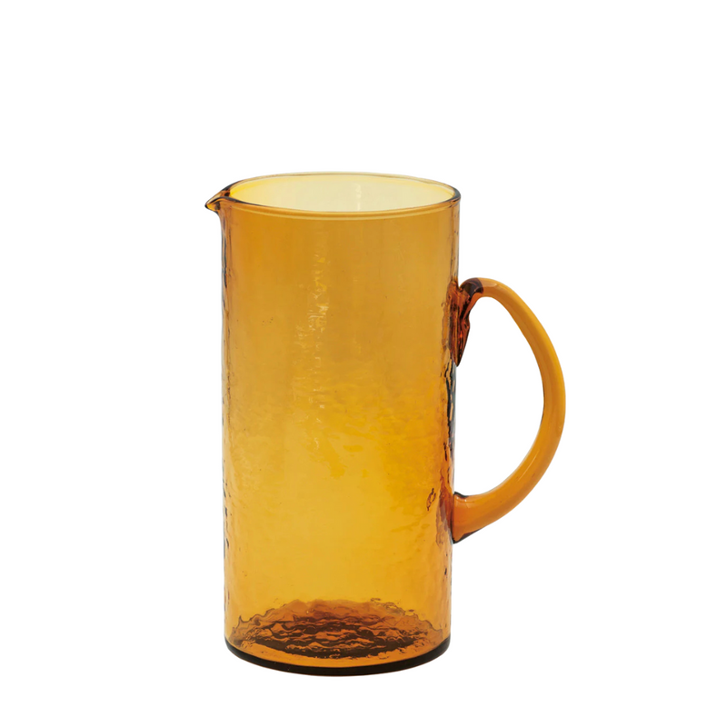 Amber Glass Jug
