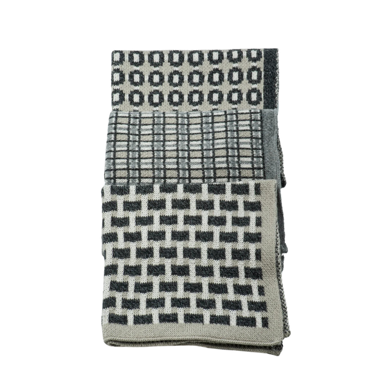 Basento Washcloth Graphite (3 Set)