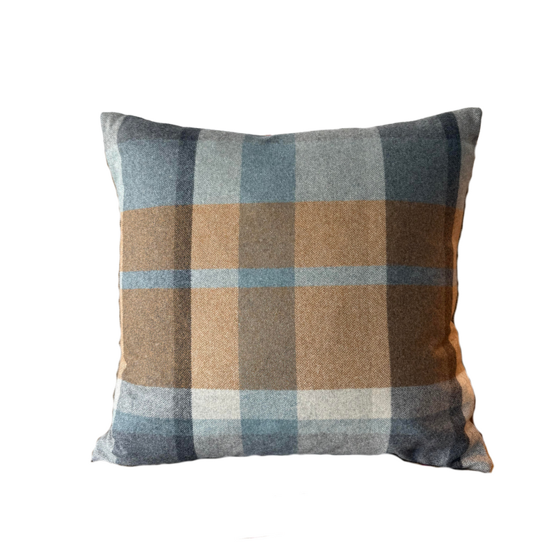 Vanoise Plaid Bespoke Cushion