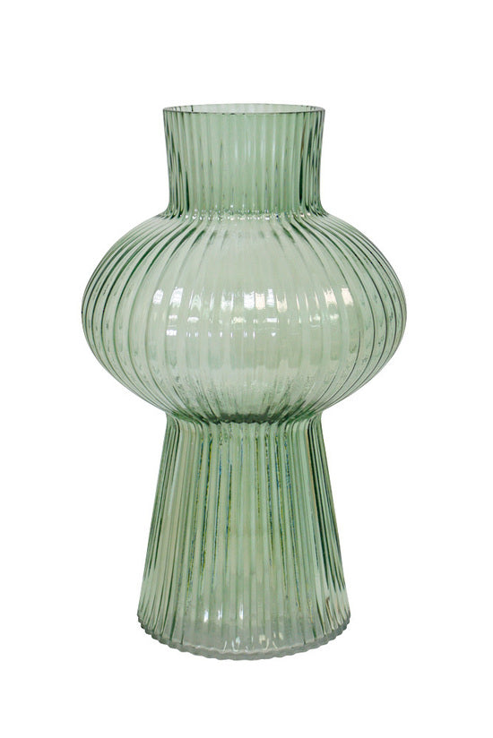Vivi Glass Vase Green