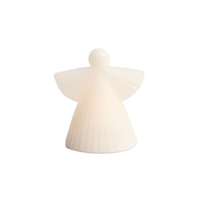 Winged White Angel Candle