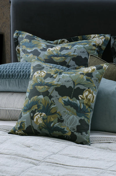 Waterlily Ocean Cushion