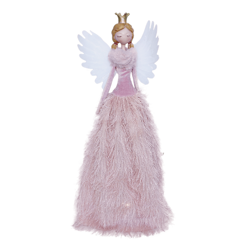 Fluffy Pink Angel - Standing