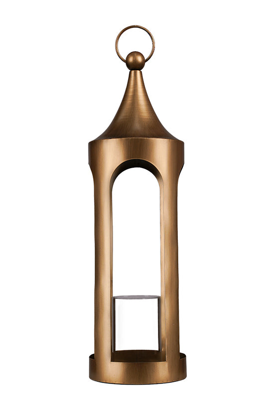 Brushed Gold Lantern