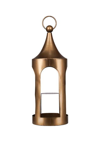 Brushed Gold Lantern