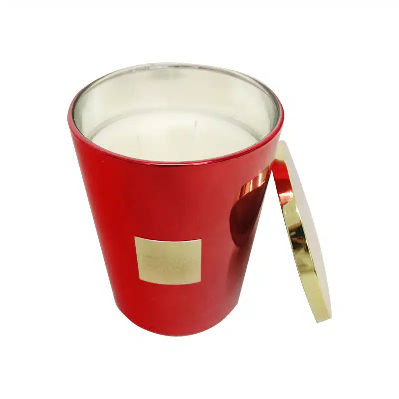 Maison Glass Candle XL Red